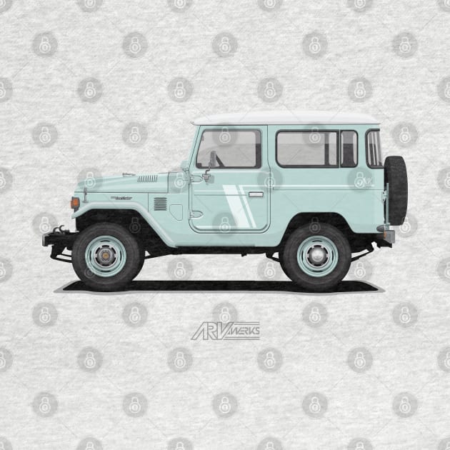 Land Cruiser FJ40 HardTop Blue by ARVwerks